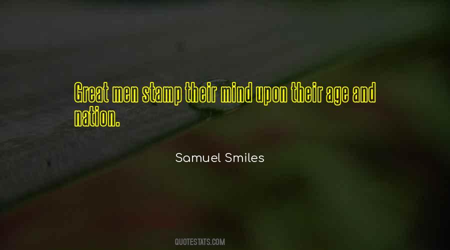 Samuel Smiles Quotes #432170