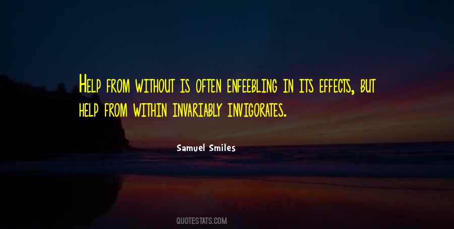 Samuel Smiles Quotes #823350