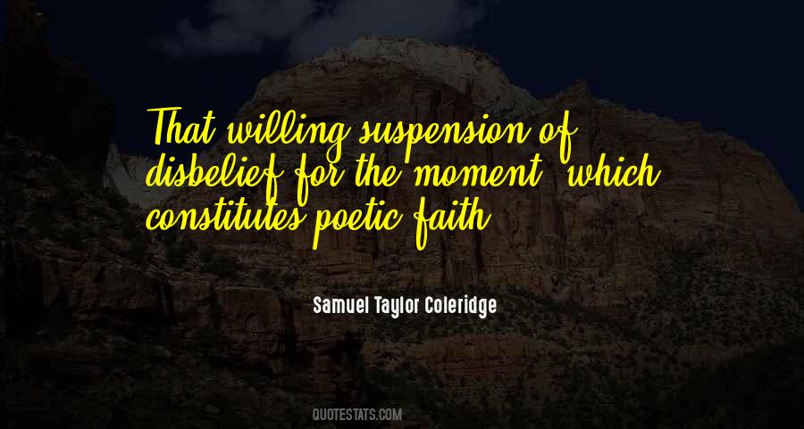 Samuel Taylor Coleridge Quotes #1297871