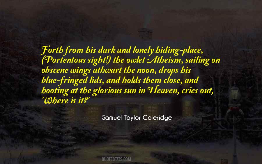 Samuel Taylor Coleridge Quotes #1694735