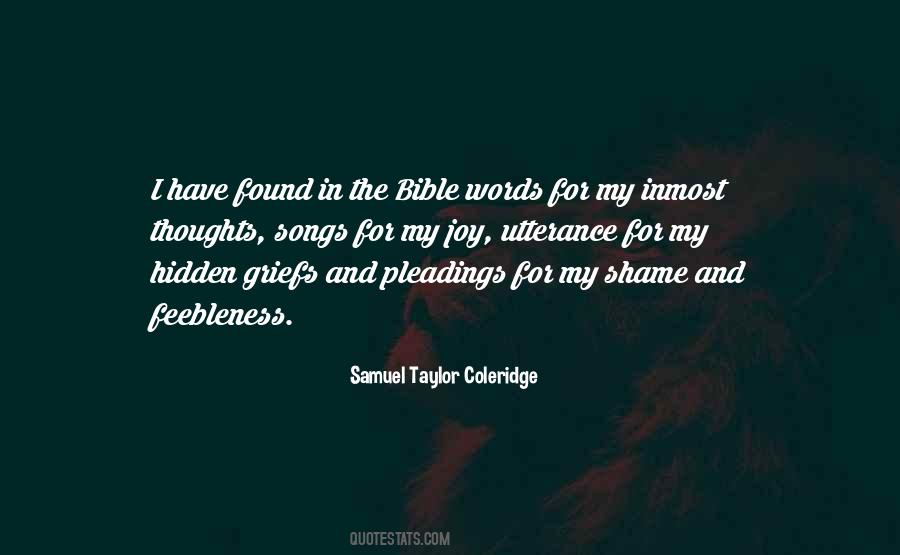 Samuel Taylor Coleridge Quotes #438130
