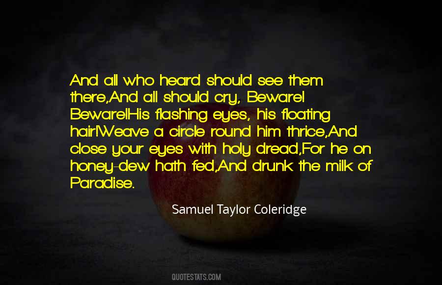 Samuel Taylor Coleridge Quotes #682897