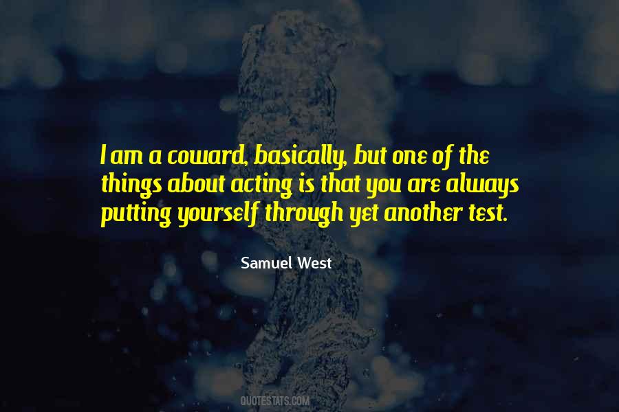 Samuel West Quotes #1047933