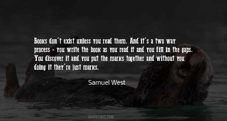 Samuel West Quotes #1372796