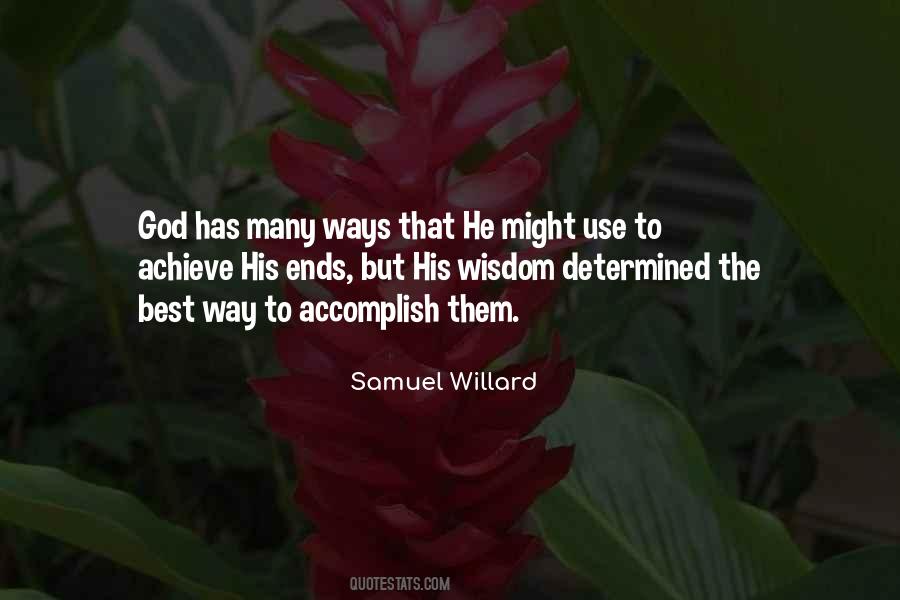 Samuel Willard Quotes #716762