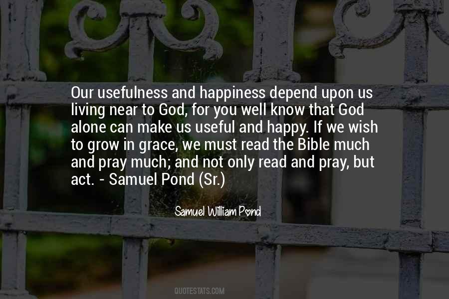 Samuel William Pond Quotes #634421