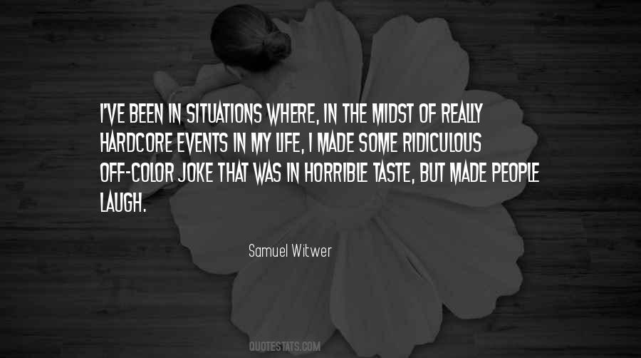 Samuel Witwer Quotes #1271638