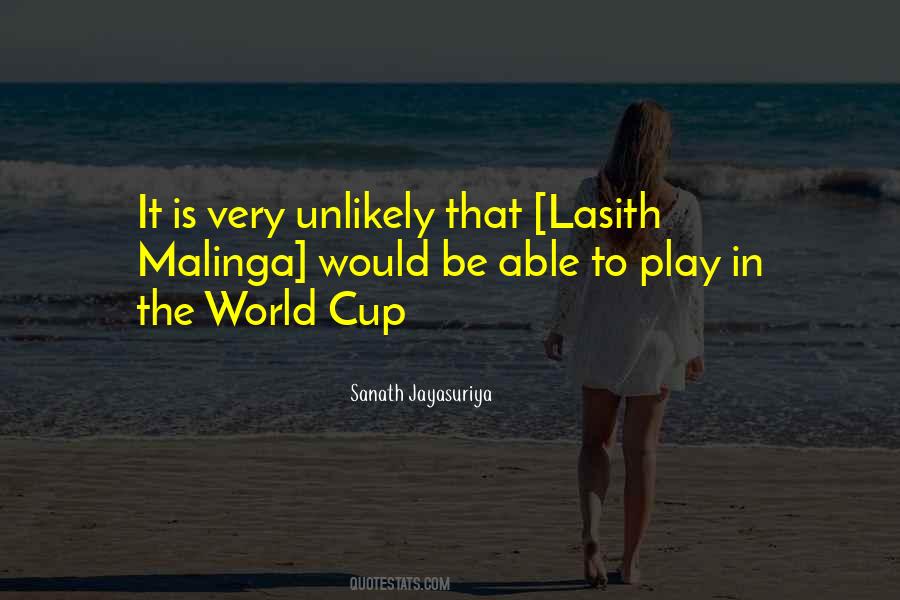 Sanath Jayasuriya Quotes #1567088