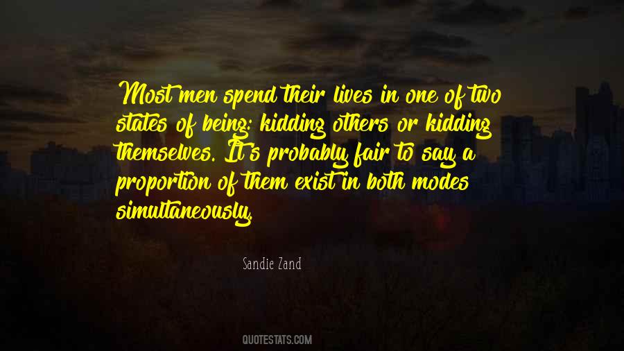 Sandie Zand Quotes #1280507