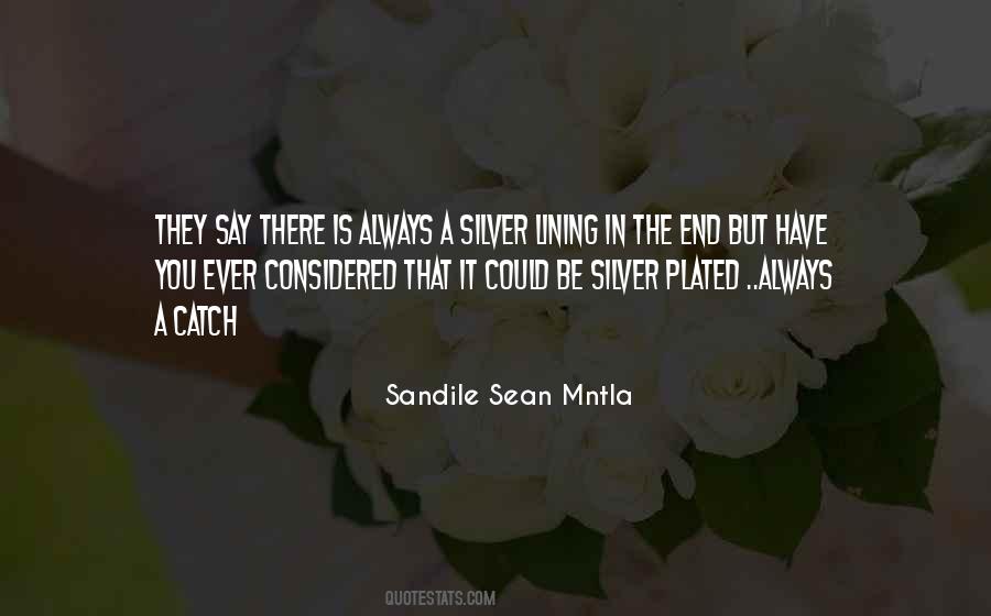 Sandile Sean Mntla Quotes #1428853