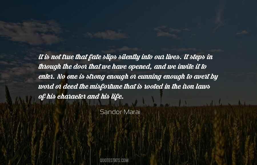 Sandor Marai Quotes #1234304