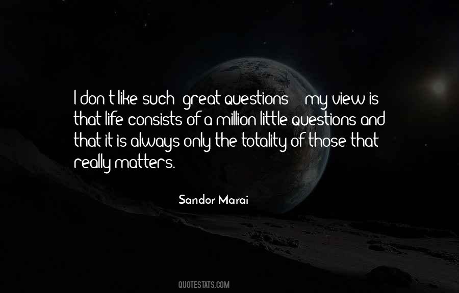 Sandor Marai Quotes #427182
