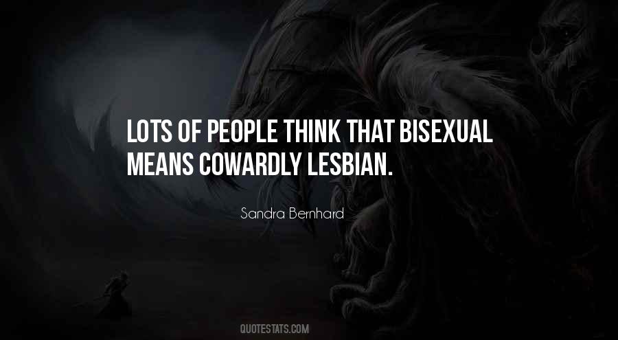 Sandra Bernhard Quotes #1198902