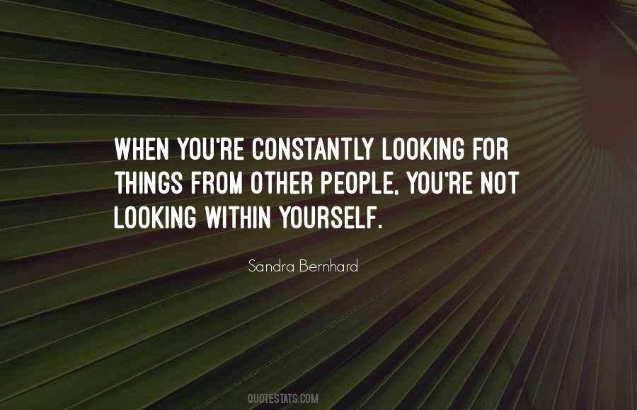 Sandra Bernhard Quotes #1336466