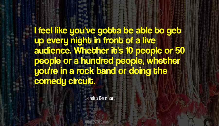 Sandra Bernhard Quotes #1700085