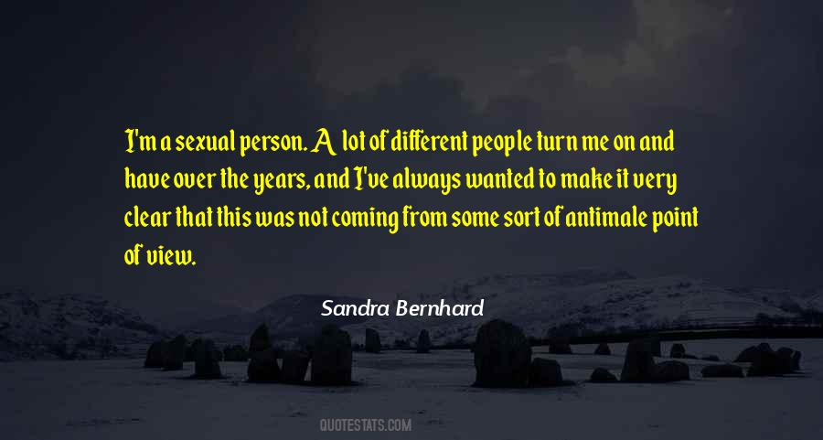 Sandra Bernhard Quotes #551005