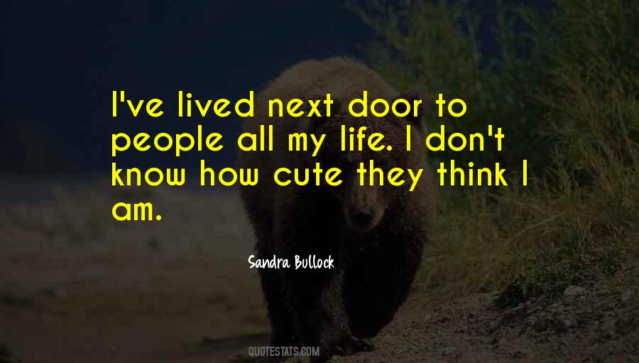 Sandra Bullock Quotes #435813