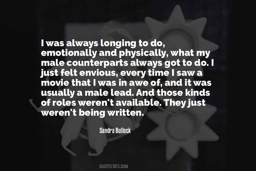 Sandra Bullock Quotes #788706