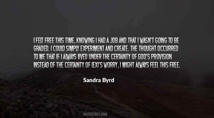Sandra Byrd Quotes #1053947