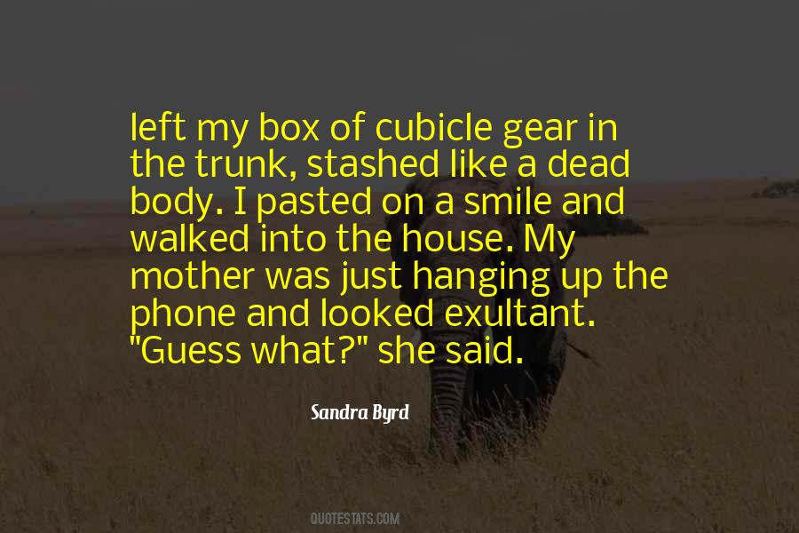 Sandra Byrd Quotes #731204