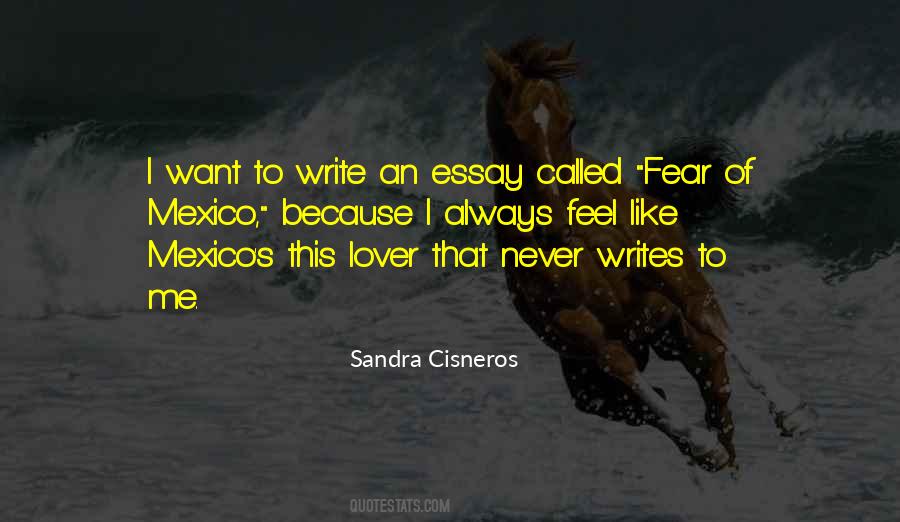 Sandra Cisneros Quotes #1488914