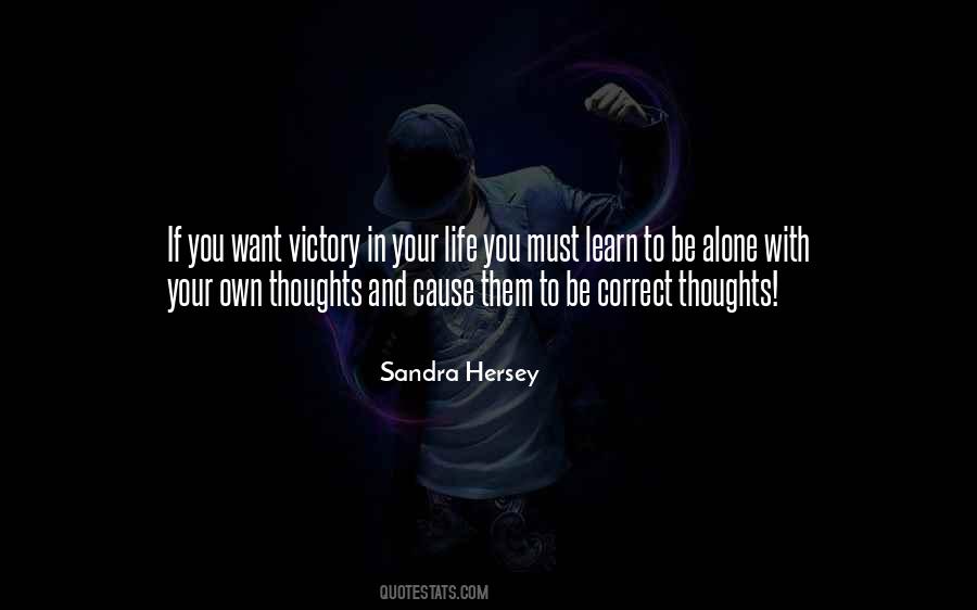 Sandra Hersey Quotes #776128