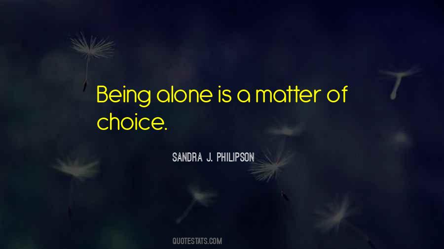 Sandra J. Philipson Quotes #962333