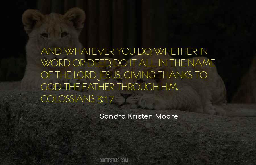 Sandra Kristen Moore Quotes #700784 Sandra Kristen Moore Quotes #700784