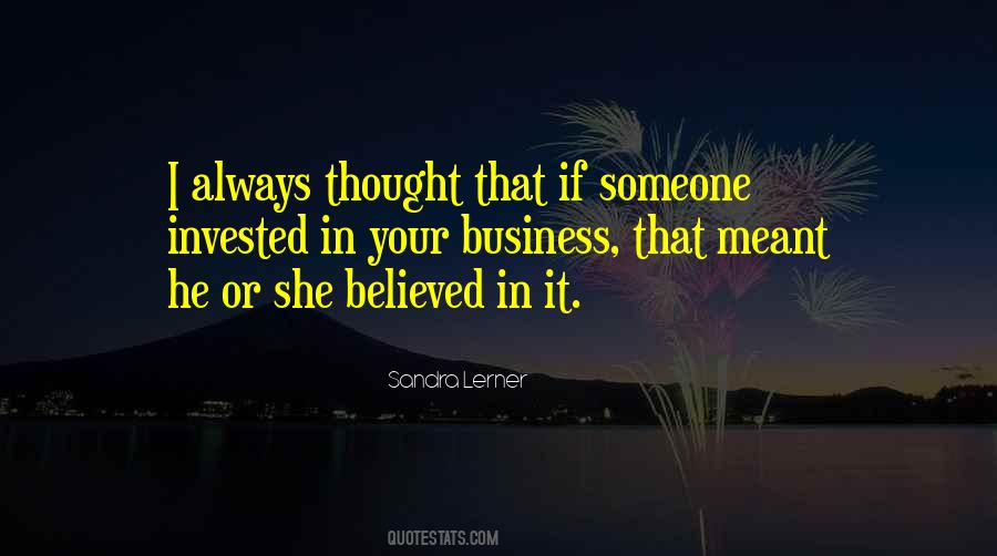 Sandra Lerner Quotes #1627142