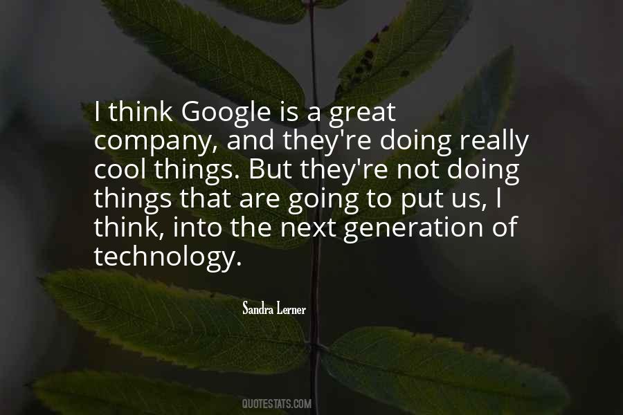 Sandra Lerner Quotes #906429