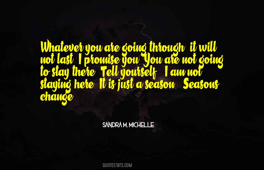 Sandra M. Michelle Quotes #428423