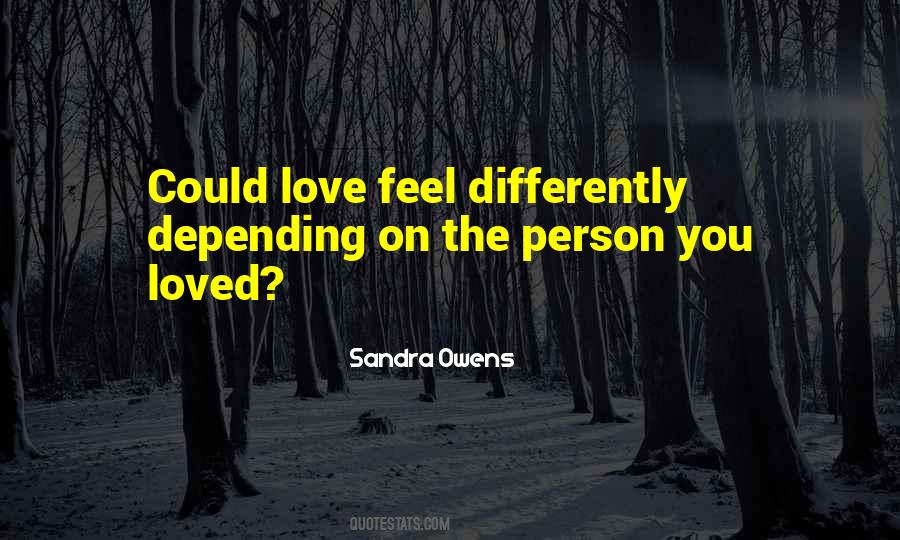Sandra Owens Quotes #289088