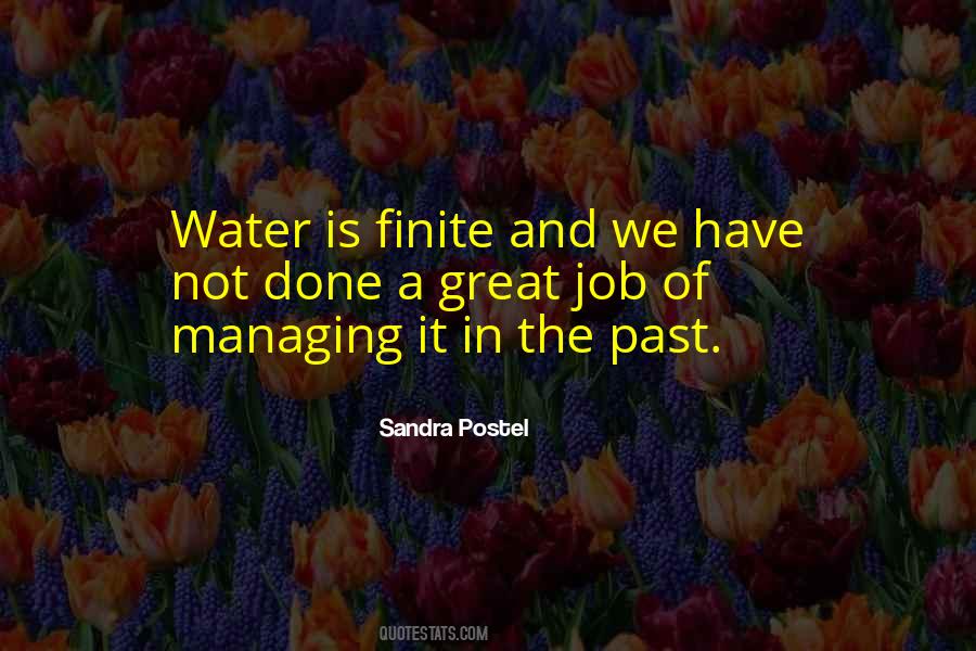 Sandra Postel Quotes #452035