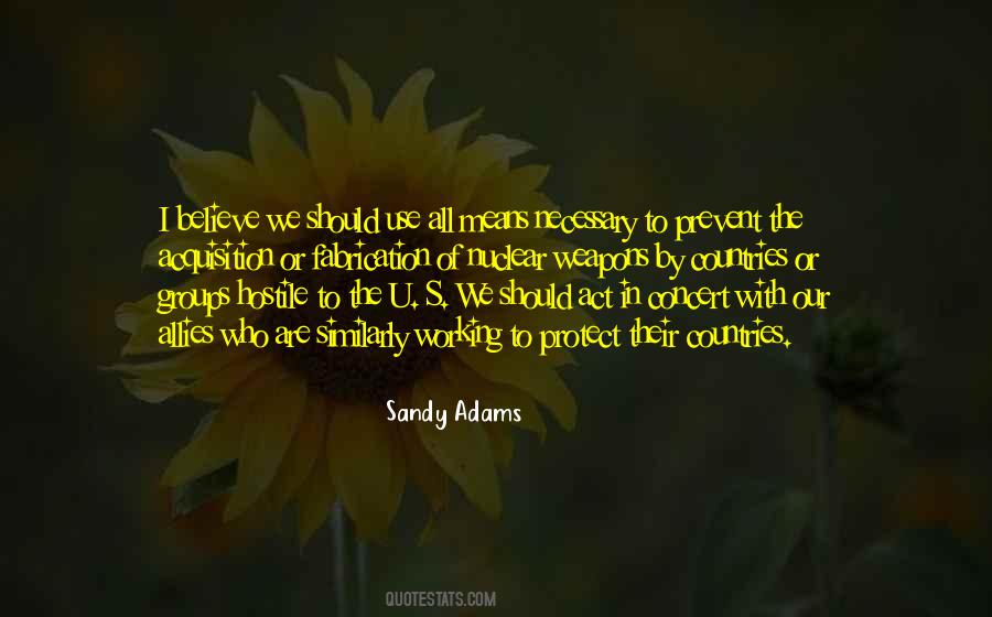 Sandy Adams Quotes #819058