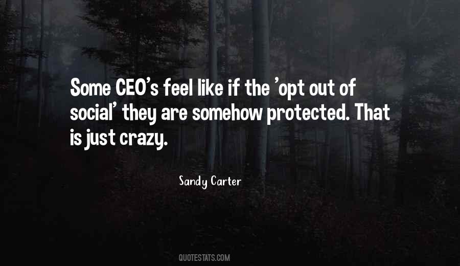 Sandy Carter Quotes #198234