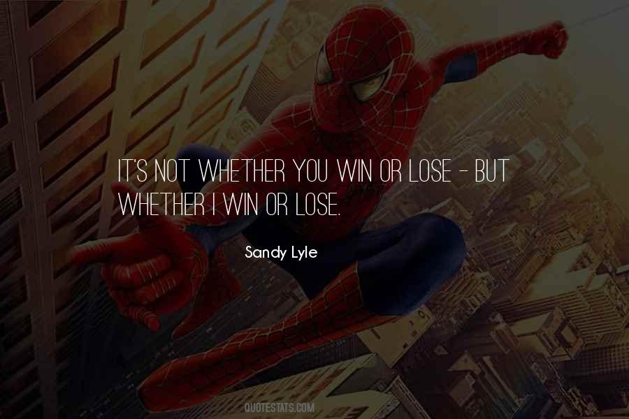 Sandy Lyle Quotes #889589