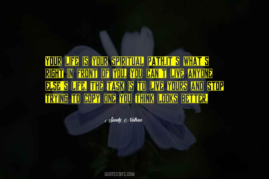 Sandy Nathan Quotes #1238321