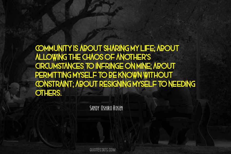 Sandy Oshiro Rosen Quotes #112660 Sandy Oshiro Rosen Quotes #112660