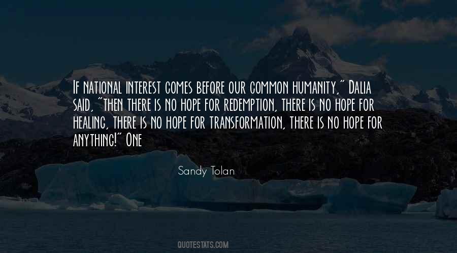 Sandy Tolan Quotes #887039