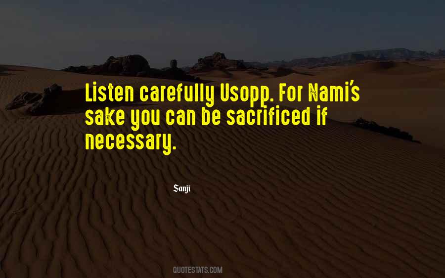Sanji Quotes #943554 Sanji Quotes #943554