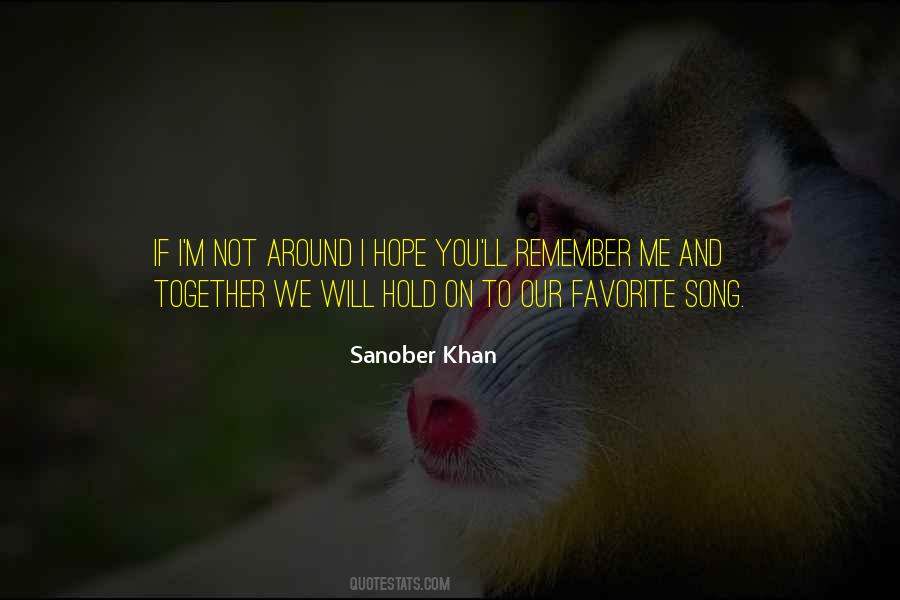 Sanober Khan Quotes #1752952