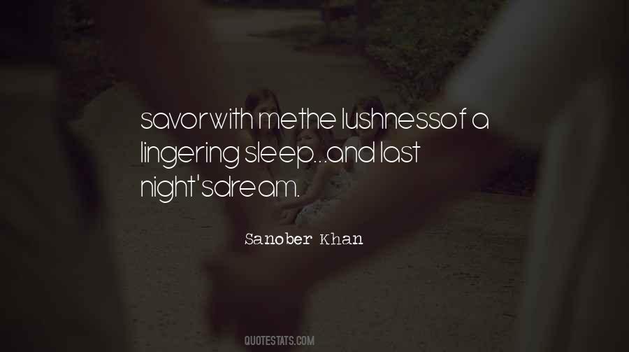 Sanober Khan Quotes #1866537