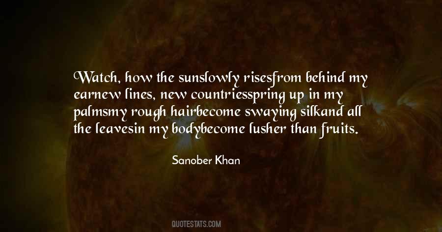 Sanober Khan Quotes #462145