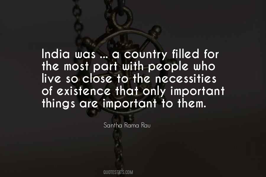 Santha Rama Rau Quotes #566129