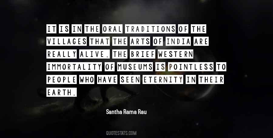 Santha Rama Rau Quotes #81929