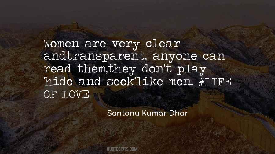 Santonu Kumar Dhar Quotes #9491