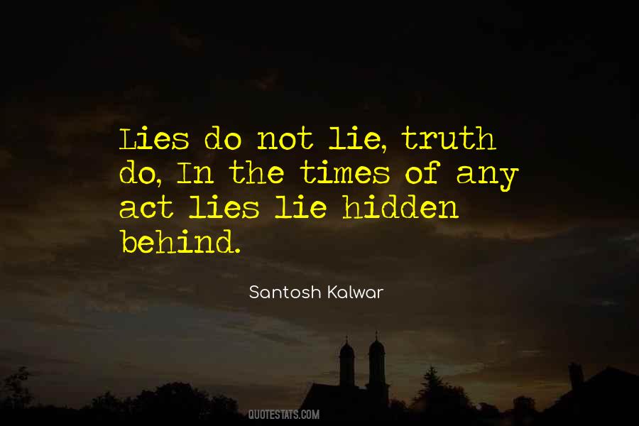 Santosh Kalwar Quotes #1814518