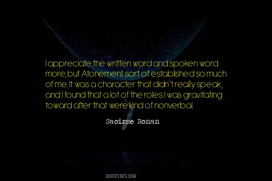 Saoirse Ronan Quotes #1032329