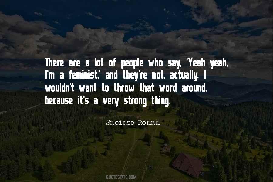 Saoirse Ronan Quotes #1507190