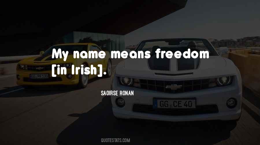Saoirse Ronan Quotes #538160